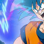 Goku SSGB (Style DBS Broly)