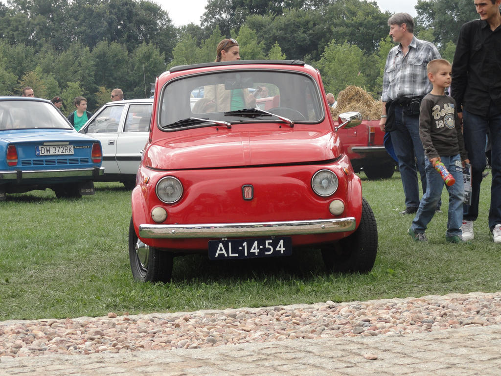 Little Fiat 500 at MotoClassic Wroclaw 2014