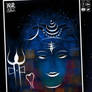 Shiva Abstract Painting