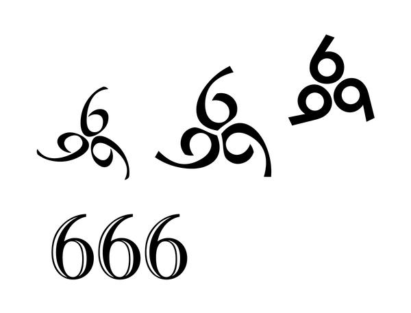 666 Unique 666 Tattoos by Robustion on DeviantArt