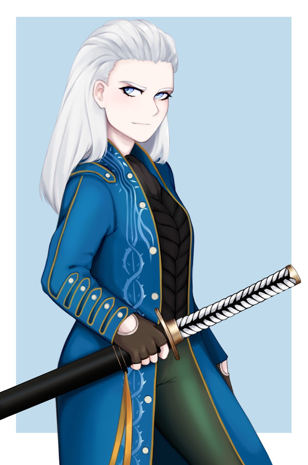 Vergil Sparda by AnnaPostal666 on deviantART