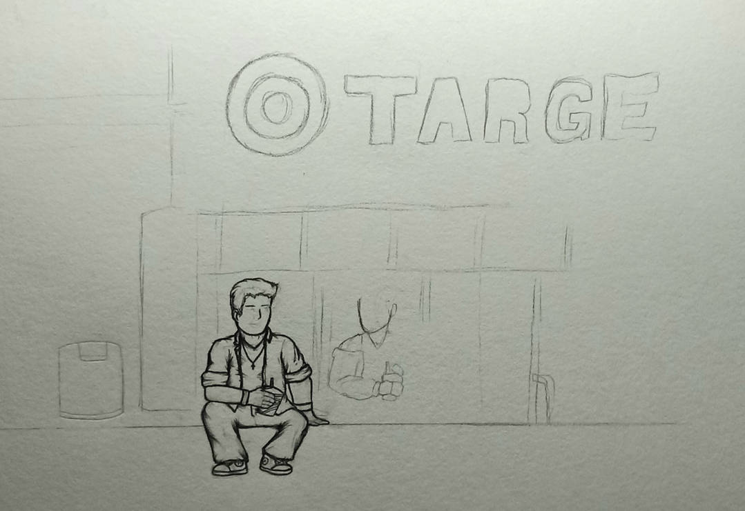 Target Deviantart Target Date WIP 1 by ExtraBusyArts on DeviantArt