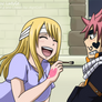 Natsu and Lucy. (LadyGt)