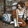 Rebel Chell and her Portal Cohorts