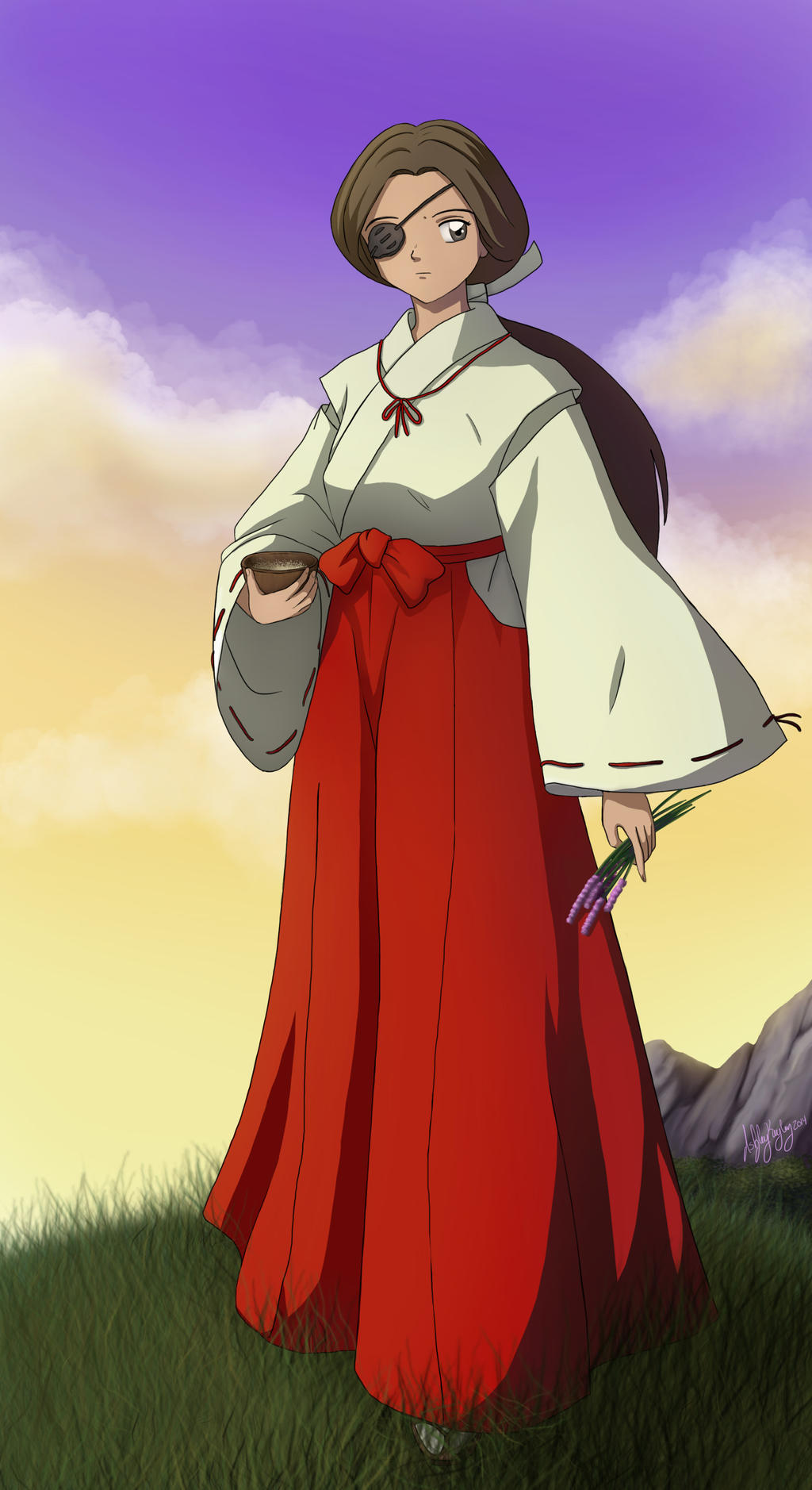 kaede young deviantart inuyasha kagome anime fan adult kikyo sesshomaru inu rin did manga got