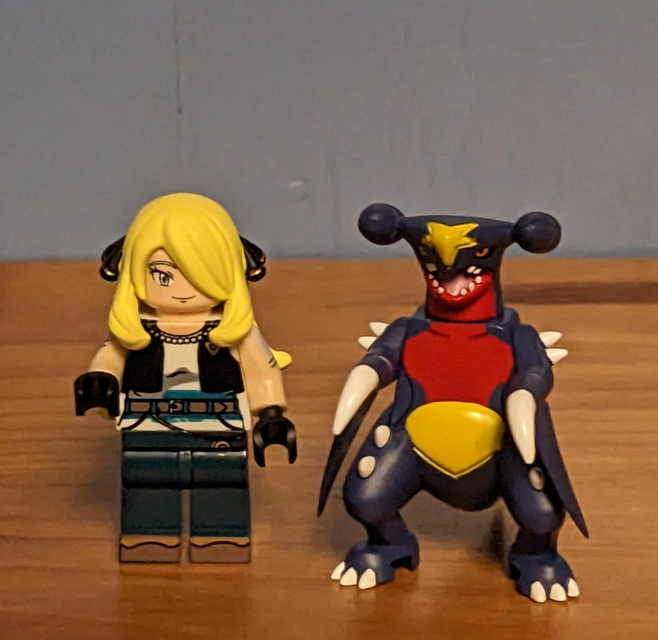 Lego Pokemon: Cynthia as Android 18 with Garchomp by AnneTakamakiFan on  DeviantArt