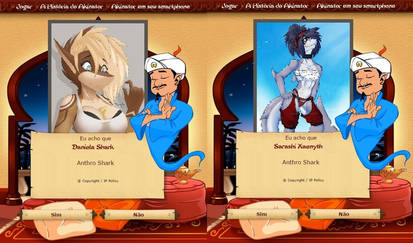 Dani and Xae on Akinator