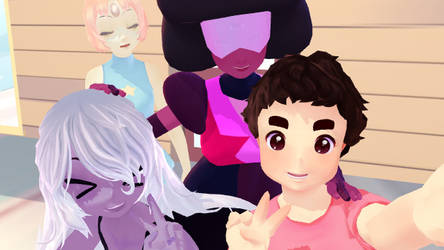 Crystal Gems Selfie