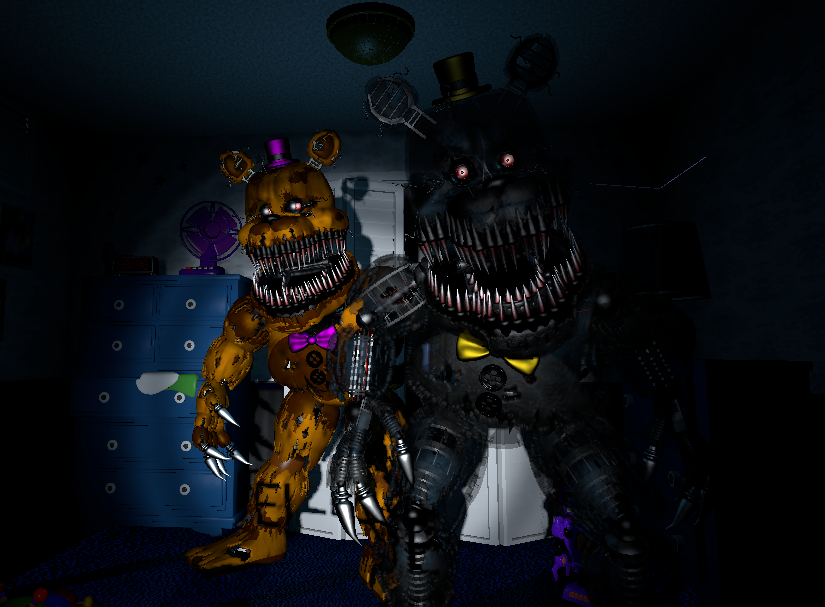 Fixed Nightmare Fredbear Speed Edit by WalkerSheep on DeviantArt