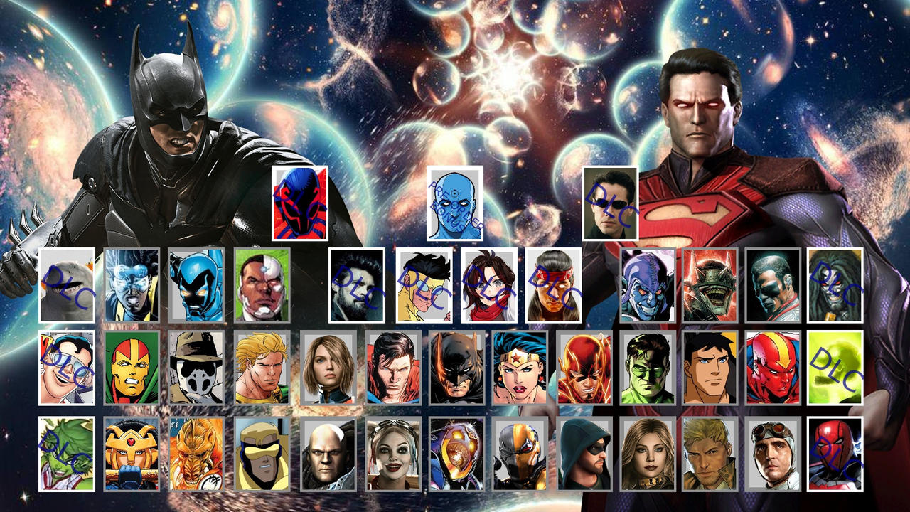 Inustice 3 Roster Injustice 3 | Crisis by CrossoverProduction on DeviantArt