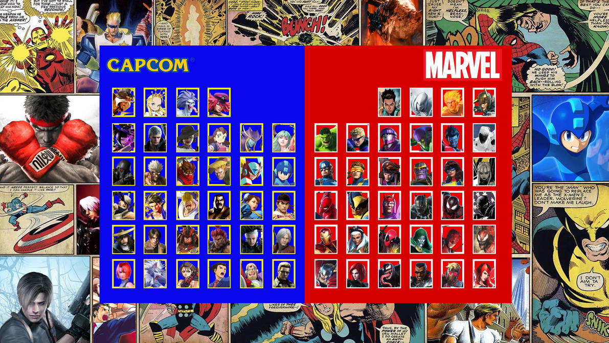 Marvel Vs. Capcom 4: Kang Dynasty Roster by CrossoverProduction on ...
