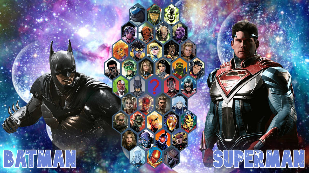 Injustice One Roster Injustice 3: Crisis Roster (plus DLC) by CrossoverProduction on DeviantArt