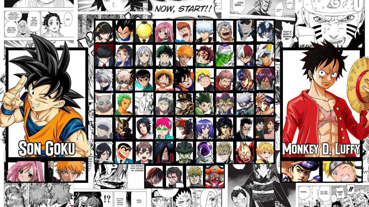 JUMP FighterZ Roster (+ DLC) by CrossoverProduction on DeviantArt