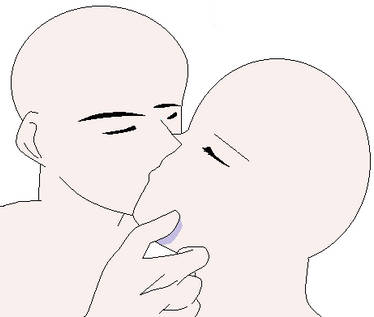 Pixilart - kissing base by Dogku