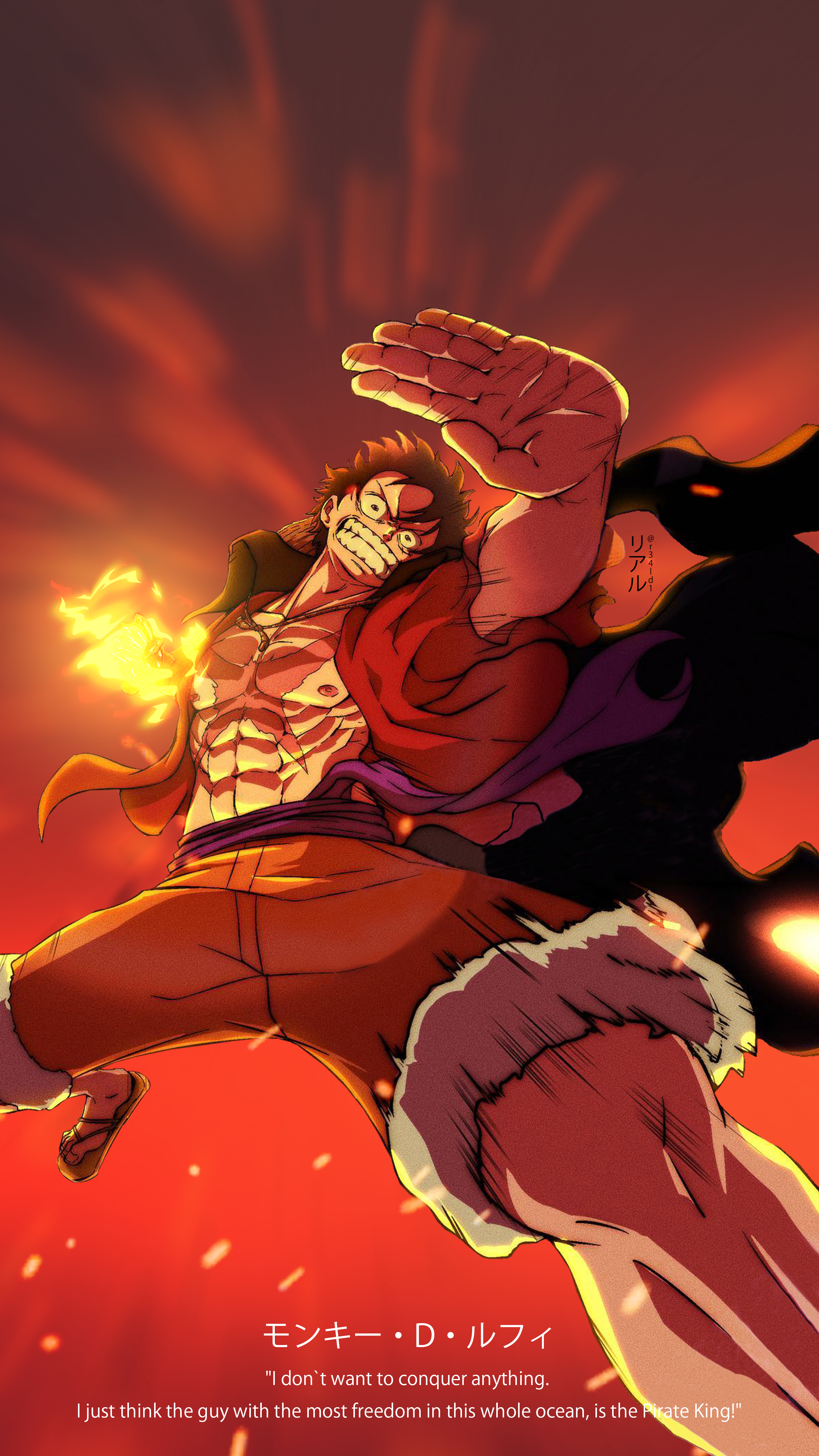 One Piece - Monkey D. Luffy by OnePieceWorldProject on DeviantArt