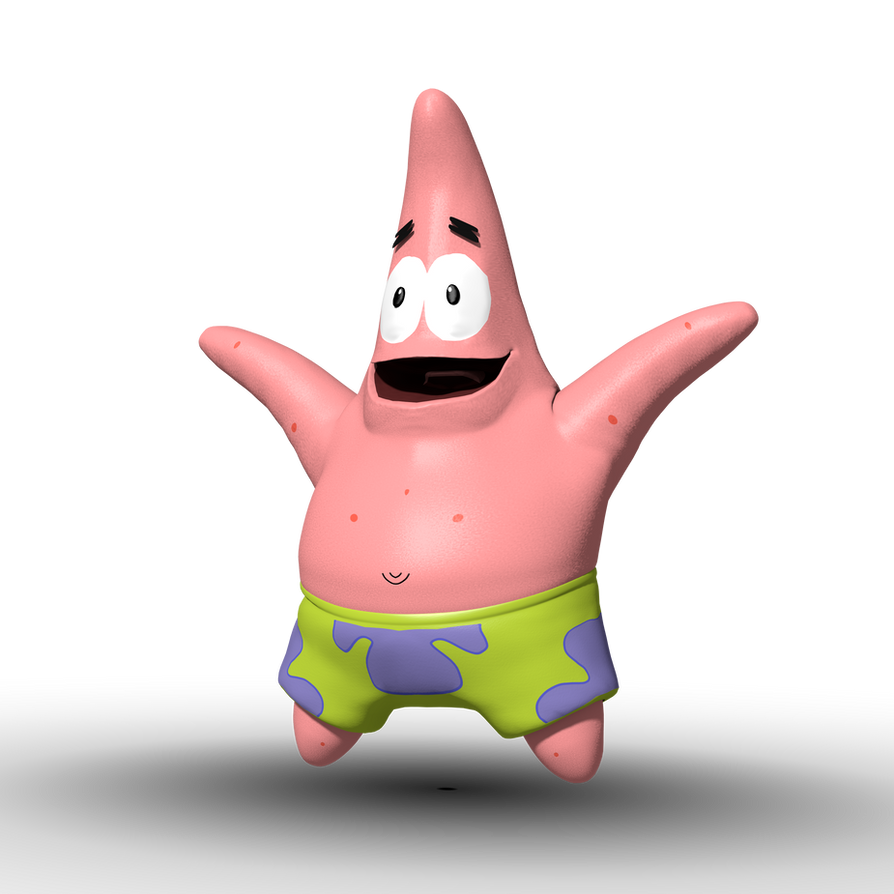 Patrick 3D Render by TPPercival on DeviantArt