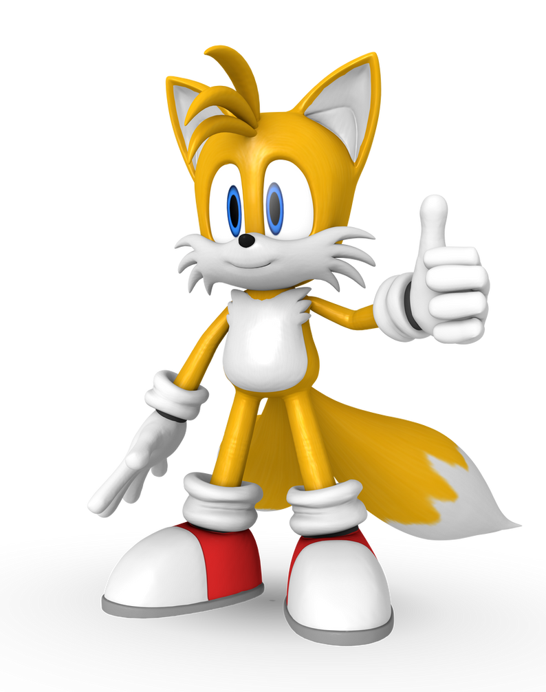 Tails Object Tails 3D Render by TPPercival on DeviantArt