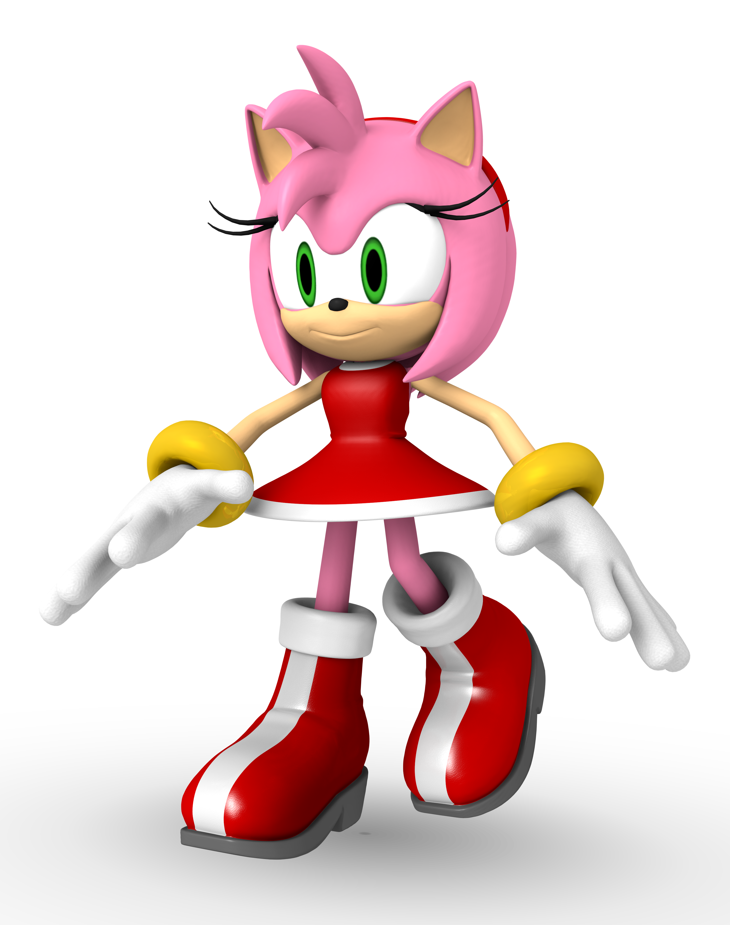 Amy Rose, Sonic the Hedgehog 3D Renders Wiki