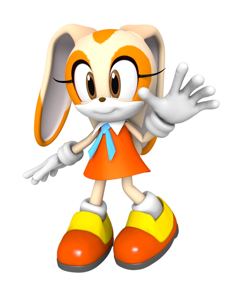 Cream the Rabbit 3D Render #2 by TPPercival on DeviantArt
