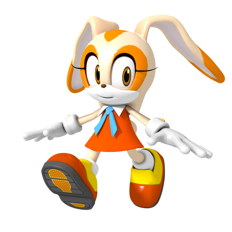 Cream the Rabbit 3D Render (Jan 2023) by TPPercival on DeviantArt