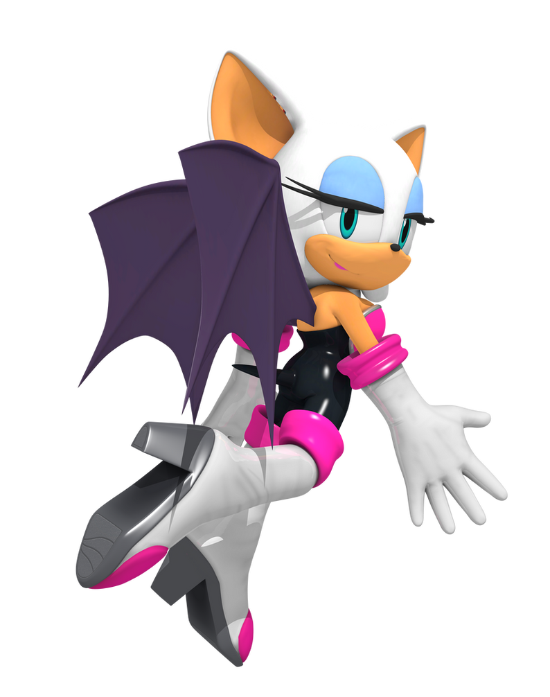 Rouge 3D Render #2 by TPPercival on DeviantArt