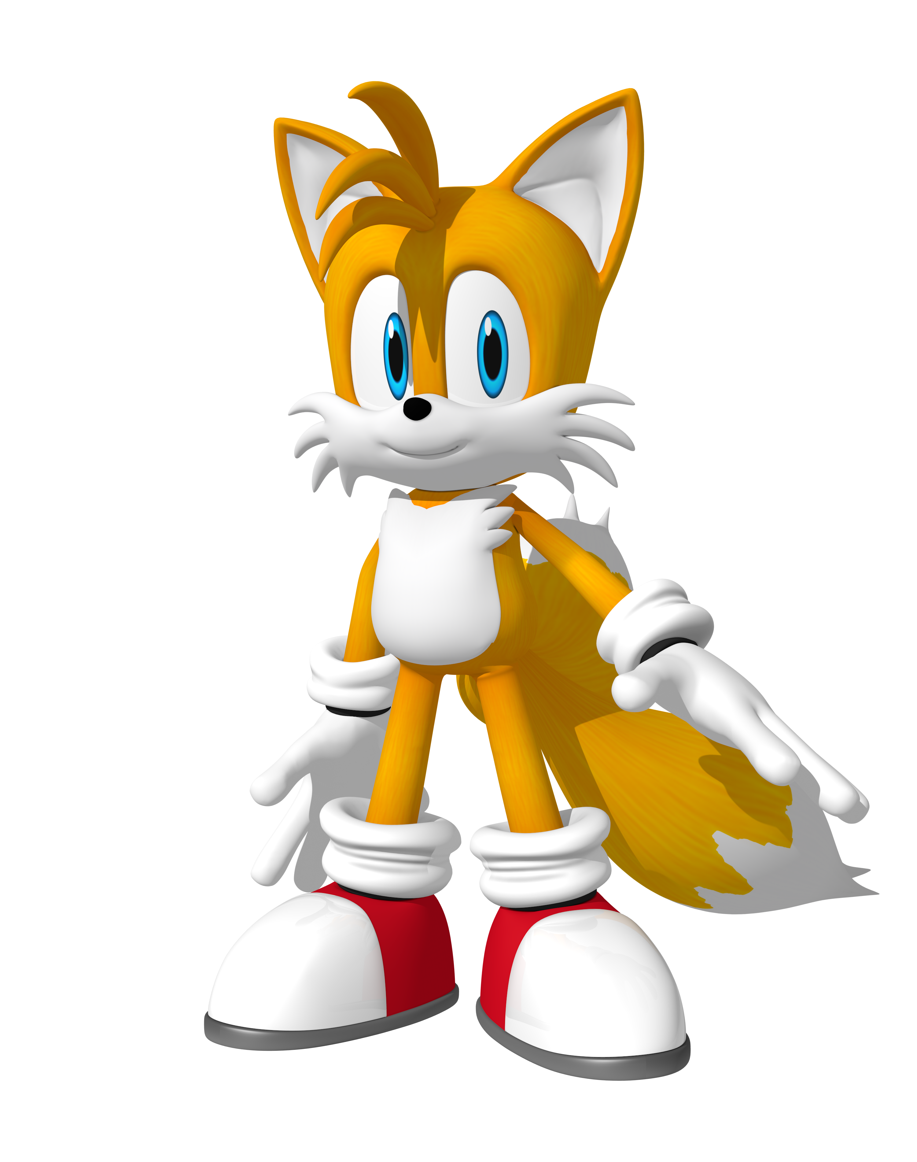 Cute Classic Tails RENDER by MatiPrower on DeviantArt