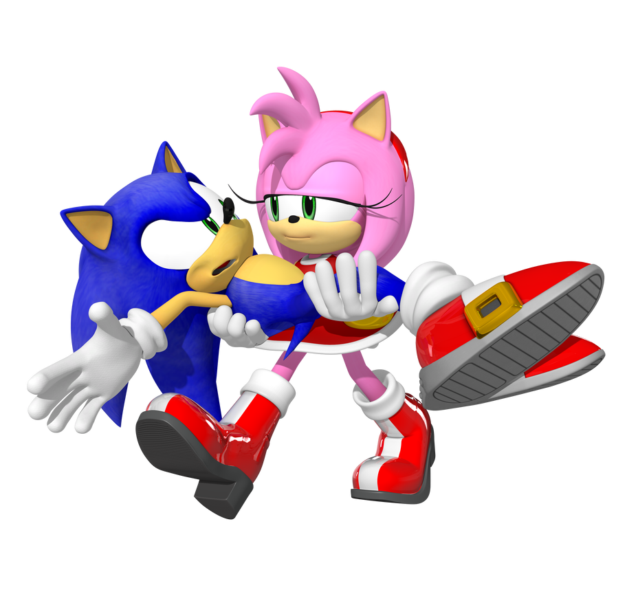 Sonic surrenders to Amy Rose [art by: DanielasDoodles] : r/SonicTheHedgehog