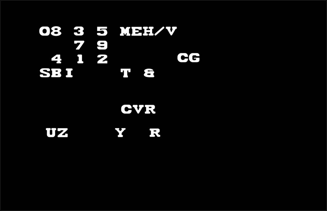 Vhs Numbers VHS Print Date Font WIP#2 by TPPercival on DeviantArt