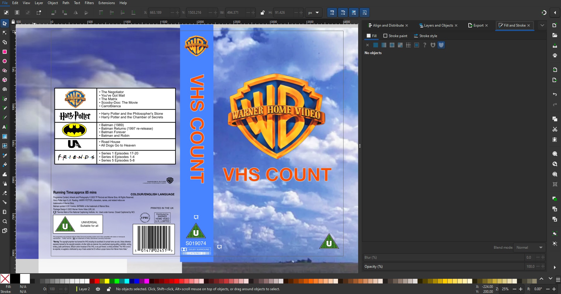 WHV UK VHS Cover WIP by TPPercival on DeviantArt