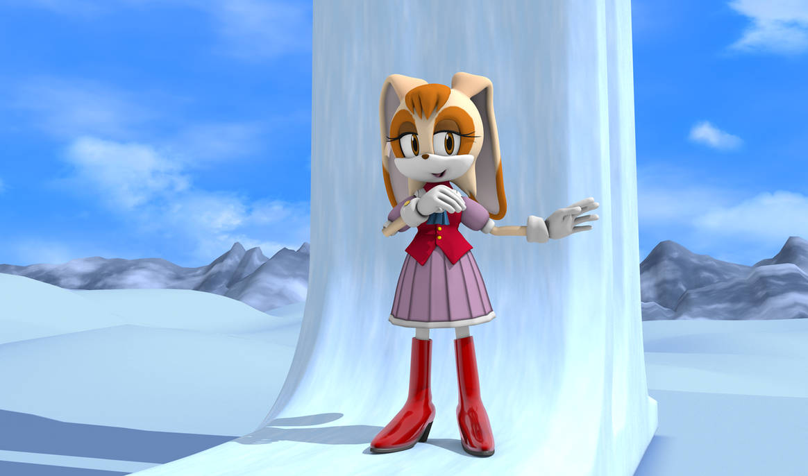 Vanilla The Rabbit Fall Vanilla the Rabbit 3D Render (Dec 2024) by TPPercival on DeviantArt
