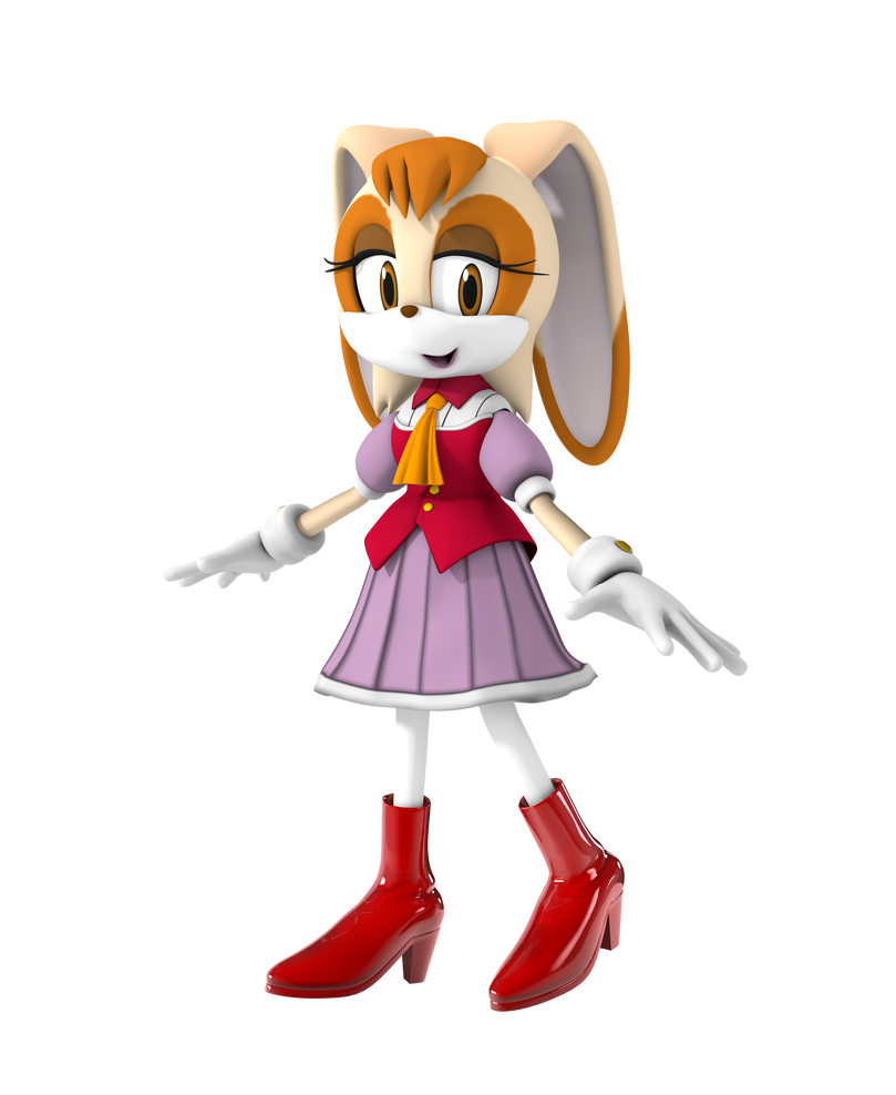 Child Vanilla Rabbit Vanilla the Rabbit 3D Render (Feb 2025) by TPPercival on DeviantArt