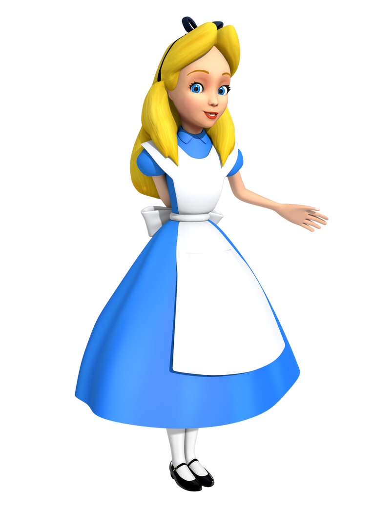 Alice Rabbit Render Alice 3D Render (Feb 2025) by TPPercival on DeviantArt