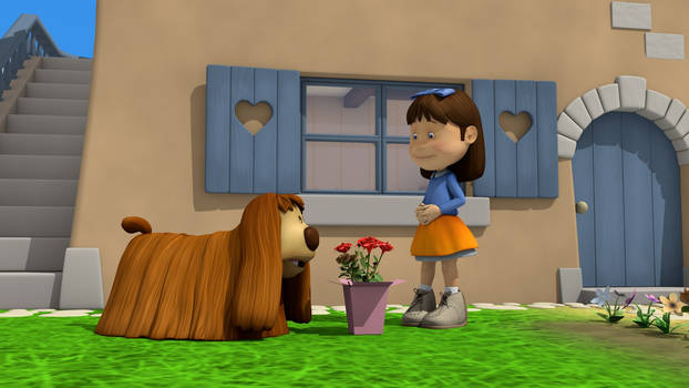 Dougal and Florence Valentine's Day 2026