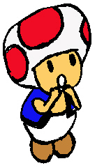 Surprised Toad by todestool on DeviantArt