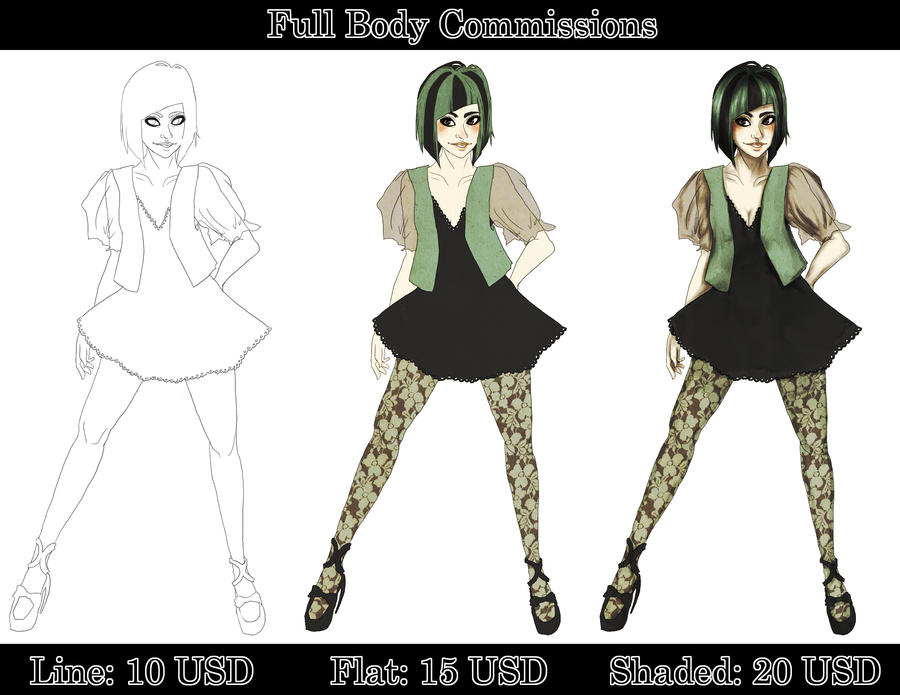 Commission Examples: Full Body by n4ut on DeviantArt