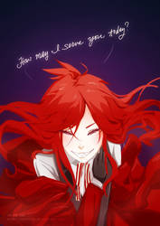 Grinning Grell