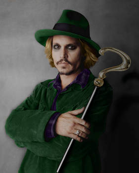 Johnny Depp as The Riddler