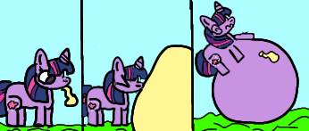 Twilight sparkle mouth Balloon inflation (pony g4) by sumayyahcats on ...
