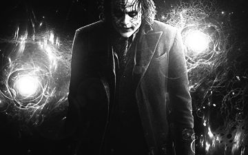 The Joker - BW by Ulilee2 on DeviantArt