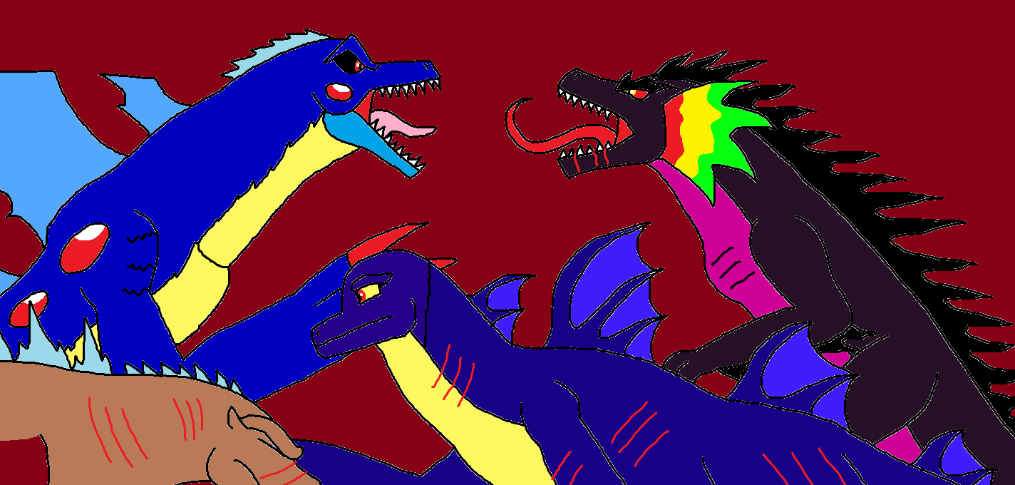 Kaiju Paradise flag- gootraxian by eevee7893 on DeviantArt