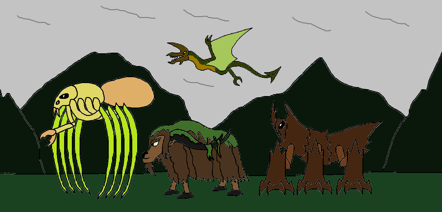 Monarchs File Deviantart Monarch File Skull Island Fauna by Syfyman2XXX on DeviantArt