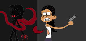 Loud House Ghoul Cristina vs Ronnie Anne