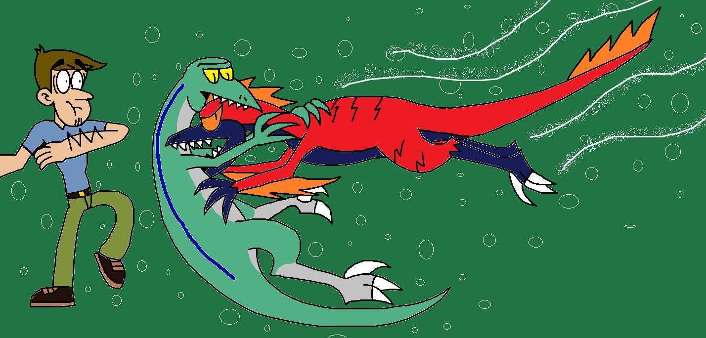 Jurassic Loud Blue vs Pyroraptor by Syfyman2XXX on DeviantArt