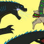Monsterverse Godzilla vs Robeast Drazil