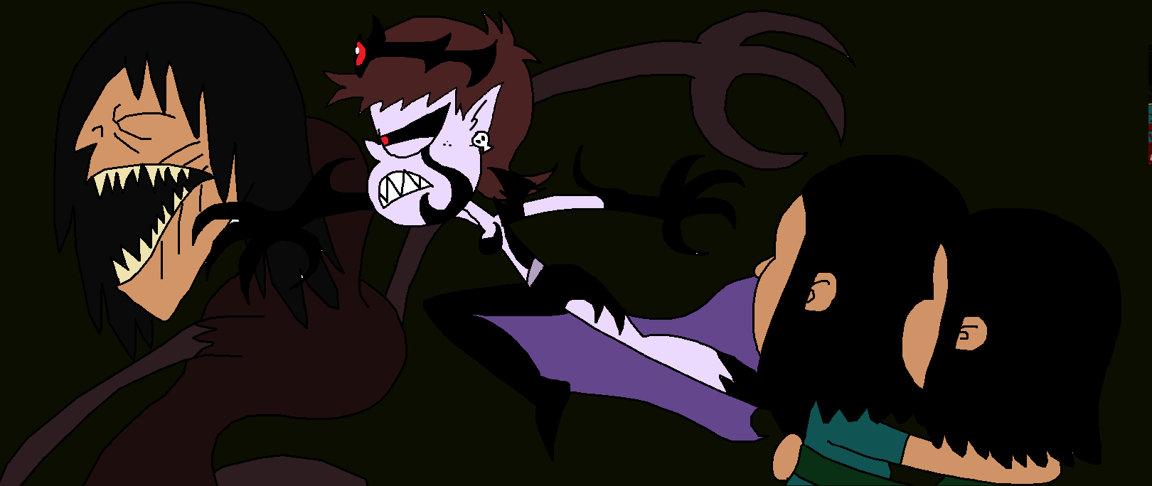 Demon Queen Luna vs Maternal Wraith by Syfyman2XXX on DeviantArt