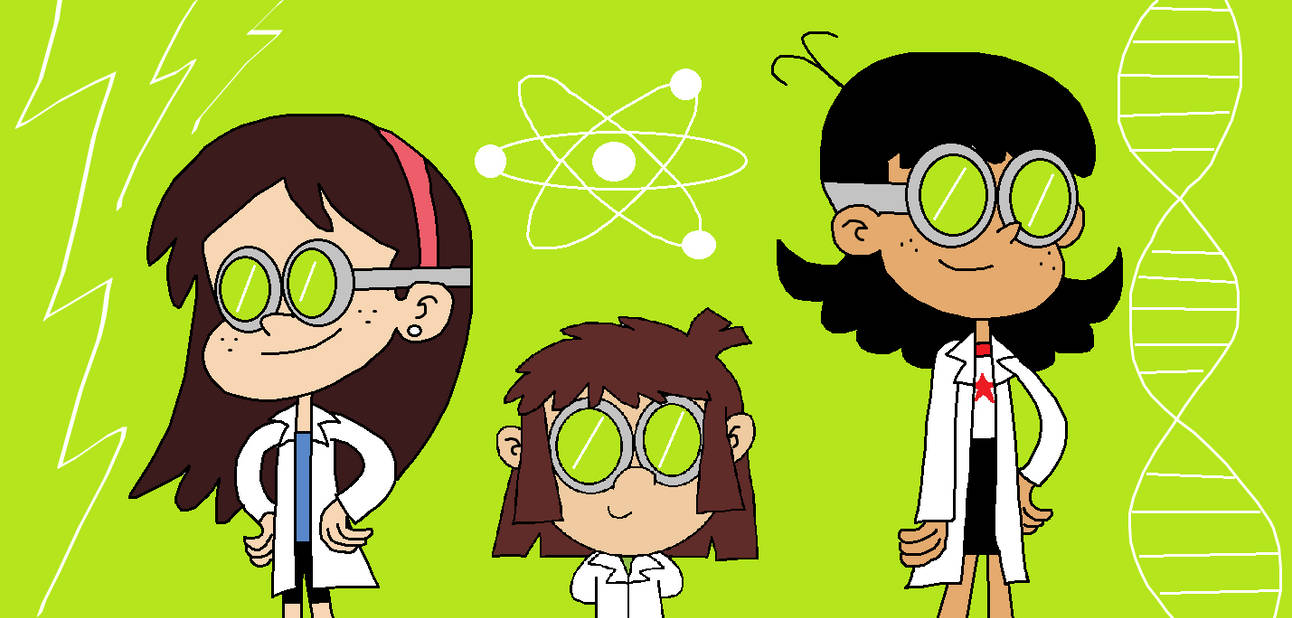 Loud Science Loud House Science Trio by Syfyman2XXX on DeviantArt