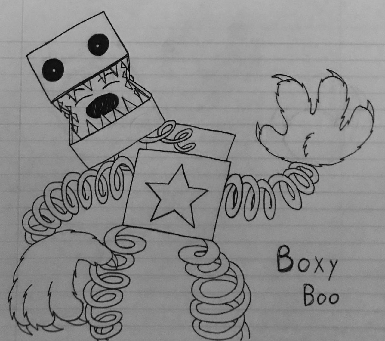 boxy boo PROJECT PLAYTIME by earlrd on DeviantArt