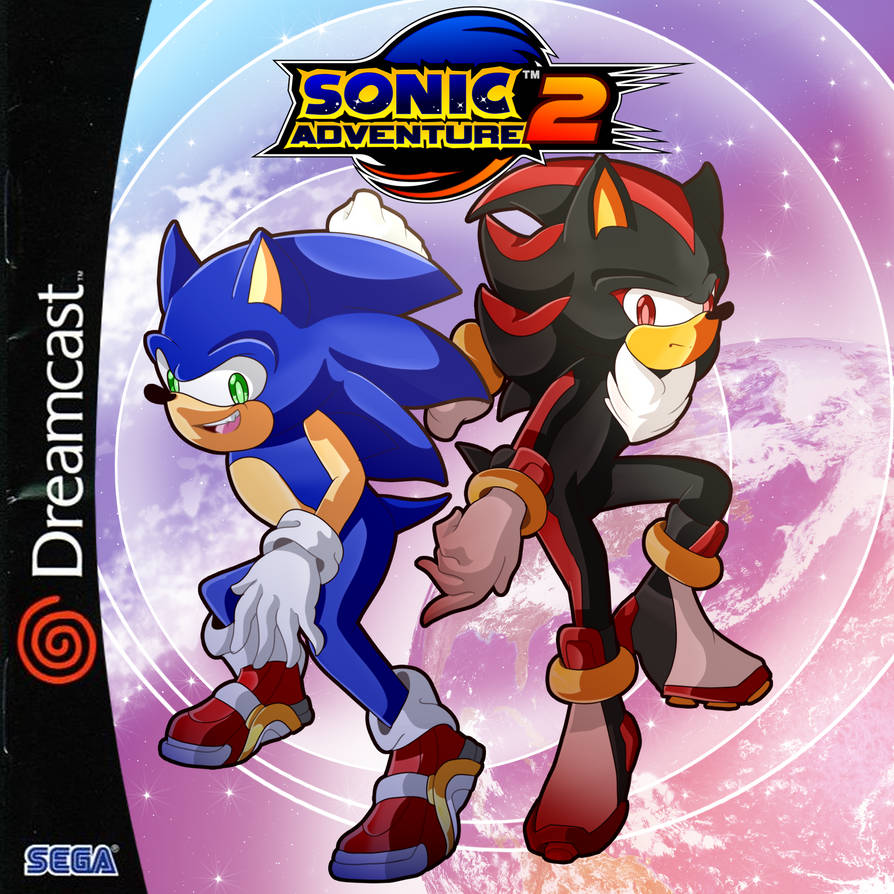 Sonic Adventure 2 Box Art Redraw by DiceWhorder on DeviantArt