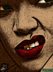 Rihanna Pop art