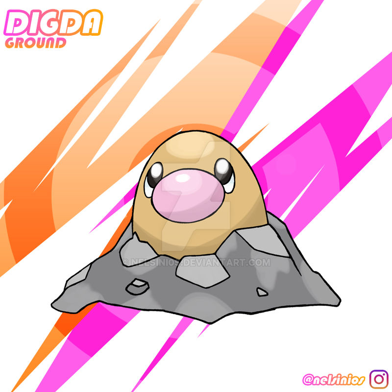 Digda by nelsini0s on DeviantArt